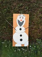 Straatversiering Olaf dorpsfeest Frozen, Hobby en Vrije tijd, Ophalen, Zo goed als nieuw