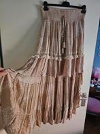 Nieuw!! Bohemian/Ibiza Rok Met Kaartjes 40/46 incl.verz €49, Verzenden, Nieuw, Maat 38/40 (M), Onder de knie