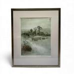 Abe Gerlsma (1909-2012) - 'Jouswier', Antiek en Kunst, Kunst | Etsen en Gravures, Ophalen of Verzenden