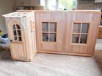 Nieuw houten poppenhuisje te koop, Ophalen of Verzenden, Nieuw, Poppenhuis