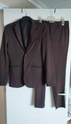 Net pak kostuum, Kleding | Heren, Kostuums en Colberts, Bruin, Verzenden, Nieuw, By teeshoppen