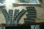 Te koop: Lego rails wissels/bocht, flexibel, bocht en recht, Ophalen of Verzenden, Gebruikt, Lego