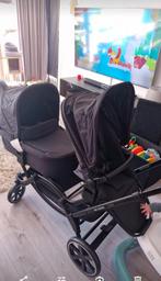 Abc zoom duo tweeling kinderwagen, Kinderen en Baby's, Overige merken, Gebruikt, Ophalen of Verzenden