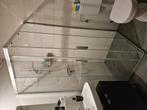 Douchecabine 2 schuifdeuren Chroom 90x90x195, Huis en Inrichting, Badkamer | Complete badkamers, Ophalen, Gebruikt