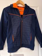 WE Jongensvest/Jack Donkerblauw Maat 158/164, Kinderen en Baby's, Kinderkleding | Maat 158, Ophalen of Verzenden, Gebruikt, Jongen