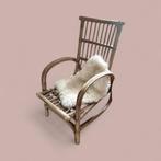 Rotan fauteuil Rohé Noordwolde, 1950s/60s, Ophalen, Gebruikt, Bruin, Eén