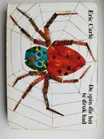 Eric Carle de spin die het te druk had., Boeken, Ophalen of Verzenden, Gelezen