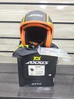 Axxis Hornet SV jethelm Royal mat zwart oranje fluor NIEUW, M, Dames, Jethelm, Ophalen of Verzenden