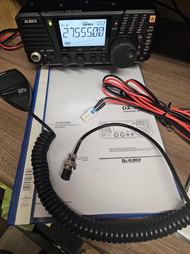 Alinco dx sr 8, Telecommunicatie, Zenders en Ontvangers, Gebruikt, Zender en Ontvanger, Ophalen of Verzenden