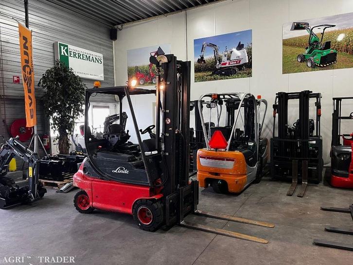 LINDE E20P-02 Elektrische Heftruck. Hefhoogte 5.45m., Zakelijke goederen, Machines en Bouw | Heftrucks en Intern transport, Heftruck