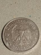 Vijf reichsmark zilver 1934 Duitsland, Verzamelen, Militaria | Tweede Wereldoorlog, Ophalen of Verzenden, Duitsland