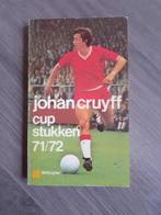 Johan Cruyff Cup stukken 71/72 - Johan Cruyff, Ophalen of Verzenden, Gelezen, Johan Cruijff, Balsport