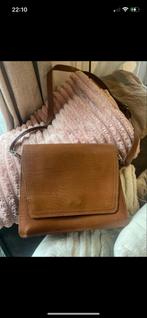 Vintage Bruine Schoudertas - Nette Staat, Ophalen of Verzenden, Zo goed als nieuw, Bruin, Schoudertasje