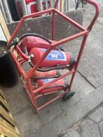 Trolley blusmiddelen, Ophalen, Gebruikt