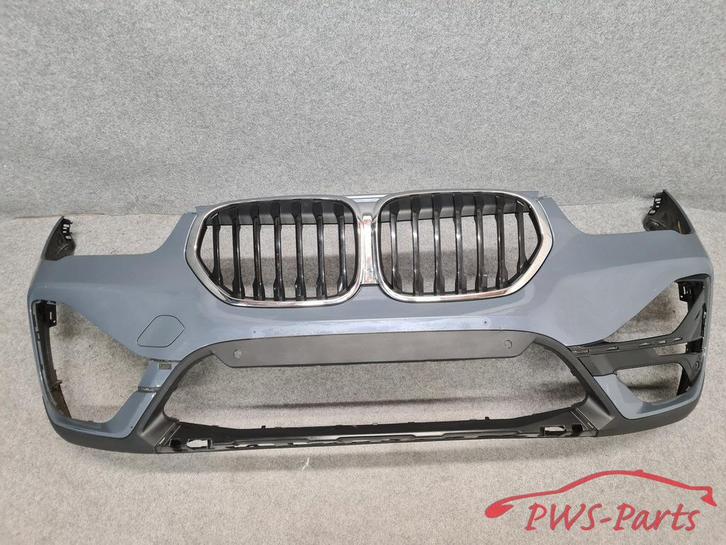 BMW X1 F48 LCI VOORBUMPER ORIGINEEL, Auto-onderdelen, Carrosserie en Plaatwerk, Bumper, BMW, Voor, Gebruikt, Ophalen of Verzenden