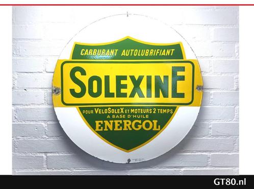 Solexine – emaille bord, Verzamelen, Merken en Reclamevoorwerpen, Gebruikt, Reclamebord, Ophalen of Verzenden