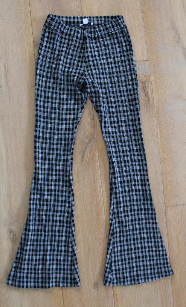 Flare broek van Subdued maat XS, Kleding | Dames, Broeken en Pantalons, Gedragen, Maat 34 (XS) of kleiner, Grijs, Lang, Ophalen of Verzenden