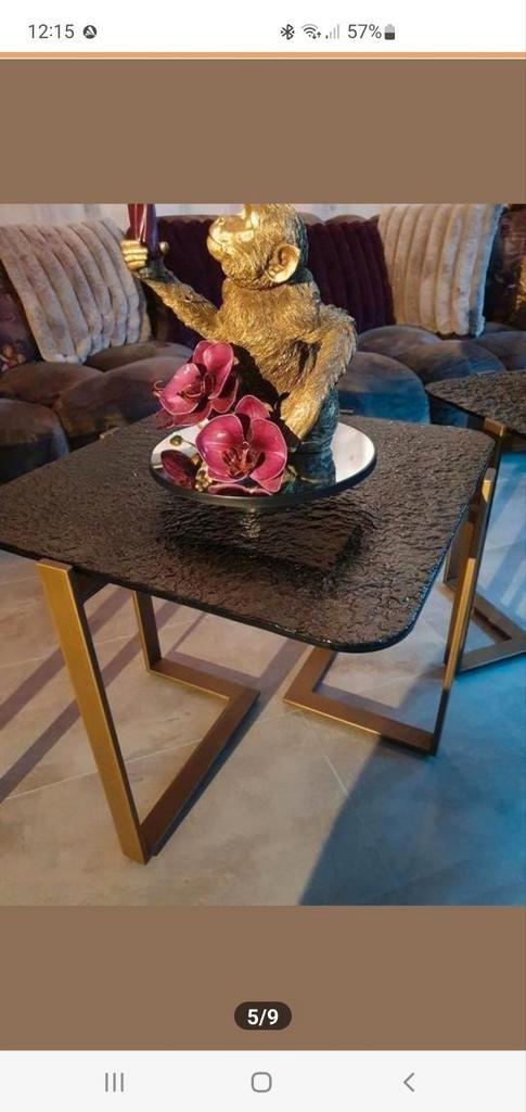 DAGTOPPER PTMD Salontafel set, Huis en Inrichting, Tafels | Salontafels, Zo goed als nieuw, Minder dan 50 cm, 50 tot 100 cm, 50 tot 100 cm