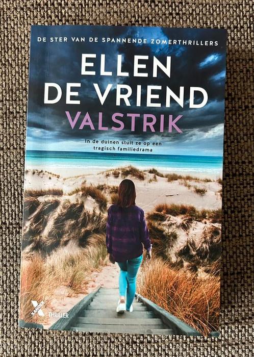 Schrijfster Ellen de Vriend boek thriller titel Valstrik, Boeken, Thrillers, Gelezen, Nederland, Ophalen of Verzenden