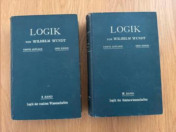 Logik - Wilhelm Wundt (2 delen) beschikbaar voor biedingen
