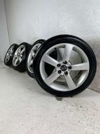 Originele Saab 9-3 9-5 velgen 17" 5x110 zomerset 8mm, Niet ingevuld, Gebruikt, Banden en Velgen, Niet ingevuld