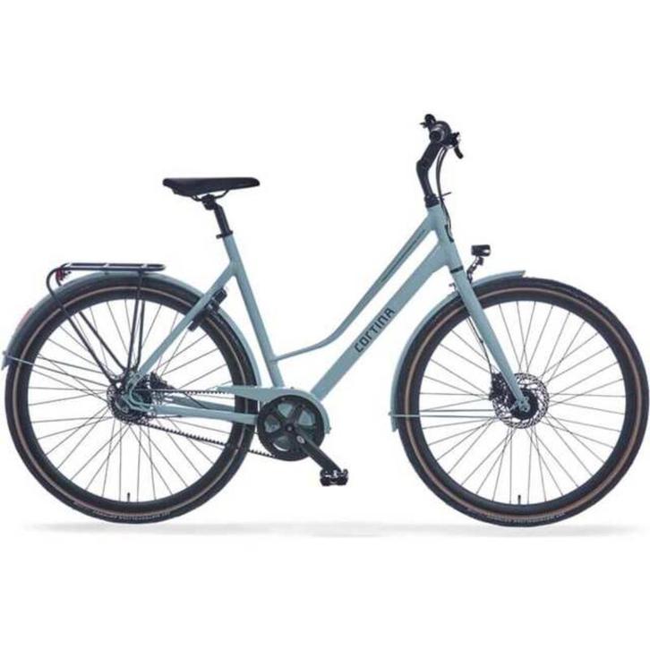 Nieuwe Cortina Mozzo Belt 8 versn. met Hydraulische schijfre, Fietsen en Brommers, Fietsen | Dames | Damesfietsen, Nieuw, Overige merken