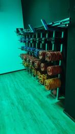 Bodypump schijven, Sport en Fitness, Fitnessmaterialen, Ophalen, Zo goed als nieuw, Rug, Halterschijven