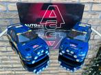 AUTOart SUBARU IMPREZA WRC ‘99 BURNS RALLY MONTE CARLO NACHT, Hobby en Vrije tijd, Modelauto's | 1:18, Ophalen of Verzenden, Zo goed als nieuw