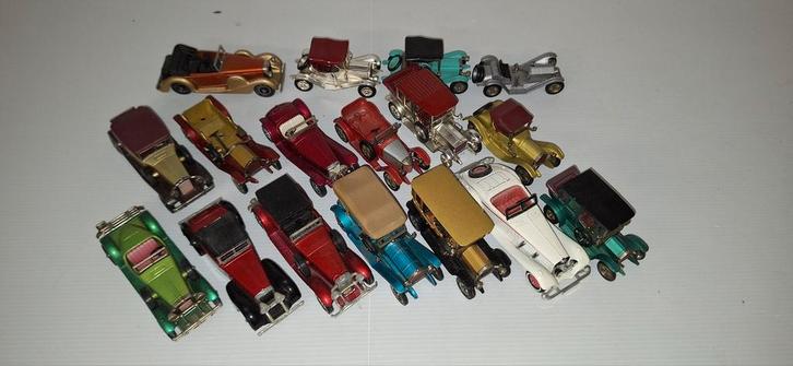 Matchbox Lesney Models of Yesteryear 17 stuks, Hobby en Vrije tijd, Modelauto's | 1:43, Gebruikt, Auto, Matchbox, Ophalen of Verzenden