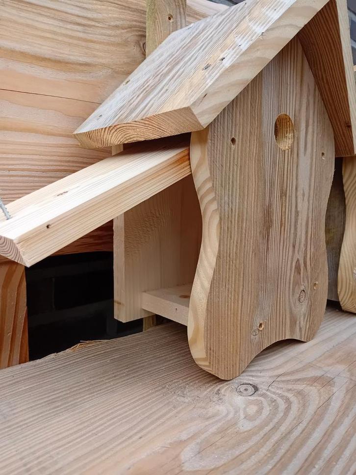 Vogelhuisje nestkastje pimpelmees koolmees processierups, Dieren en Toebehoren, Vogels | Hokken en Kooien, Nieuw, Broedkooi of Kweekkooi