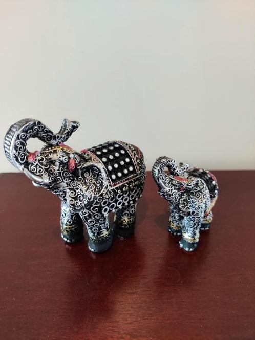 Olifantenbeeldjes Set - Decoratief, Huis en Inrichting, Woonaccessoires | Boeddhabeelden, Zo goed als nieuw, Ophalen of Verzenden