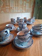 Vintage Kopjes en Schotels -  Oost India, Gebruikt, Ophalen of Verzenden, Overige stijlen, Kop(pen) en/of Schotel(s)