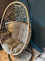 Hangstoel met standaard - Zo goed als nieuw, Ophalen, Stof, Zo goed als nieuw, Eén