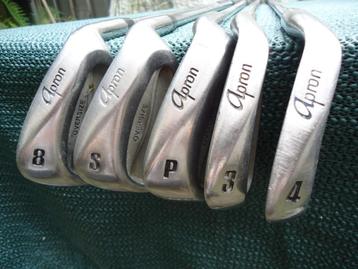 5 Golfclubs Apron silver diamond**oversize** beschikbaar voor biedingen