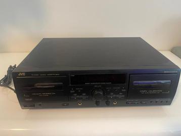 JVC dubbel cassette deck beschikbaar voor biedingen