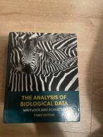 The analysis of biological data, Boeken, Ophalen of Verzenden, Beta, Zo goed als nieuw, WO