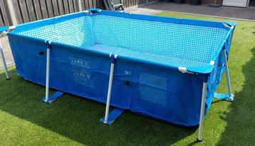 Intex zwembad 200 x 300 x 75 cm incl filterpomp beschikbaar voor biedingen