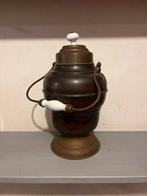 Antieke Koperen Doofpot - 40cm, Ophalen, Koper