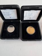 Gouden en zilveren gulden, Postzegels en Munten, Munten | Nederland, Setje, Koningin Beatrix, Goud, Overige waardes