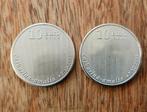 2 zilveren munten 10 euro 2004, Postzegels en Munten, Munten | Nederland, Setje, Koningin Beatrix, Zilver, Euro's