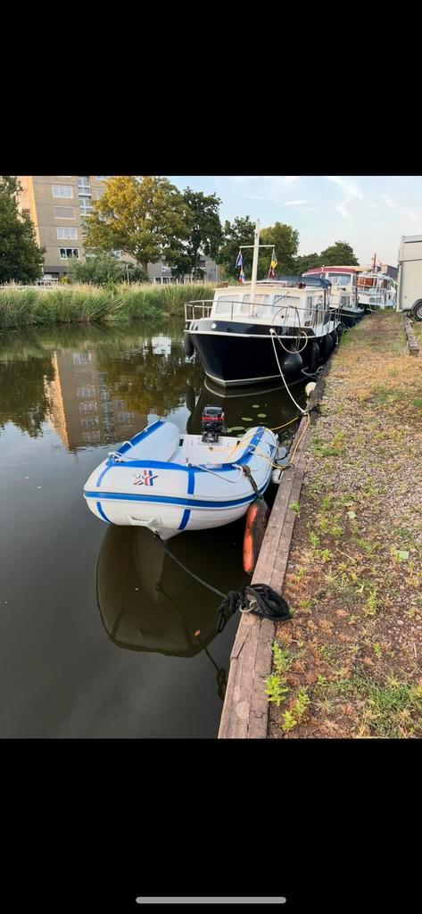 Lodestar Rib met 8 pk Mercury buitenboordmotor, Watersport en Boten, Rubberboten, Gebruikt, Overige merken, Overige materialen
