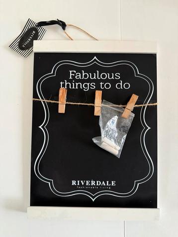 Riverdale Krijtbord - Nieuw! beschikbaar voor biedingen
