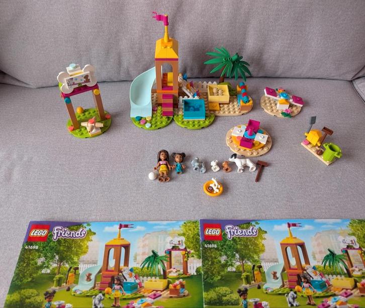 LEGO Friends - Dieren speeltuin - 41698, Kinderen en Baby's, Speelgoed | Duplo en Lego, Zo goed als nieuw, Ophalen of Verzenden