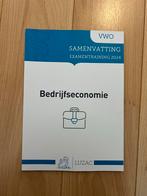 Luzac Samenvatting Bedrijfseconomie VWO 2024, Ophalen of Verzenden, Zo goed als nieuw, VWO, Bedrijfseconomie of M&O