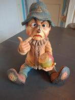 Grappige laaf met Appel - Decoratief Beeld, Ophalen of Verzenden, Zo goed als nieuw, Beeldje of Poppetje