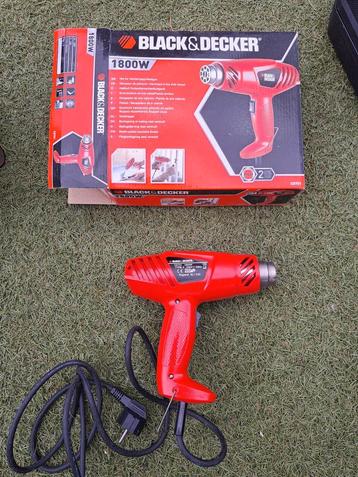 Black & Decker Heteluchtpistool 1800W beschikbaar voor biedingen