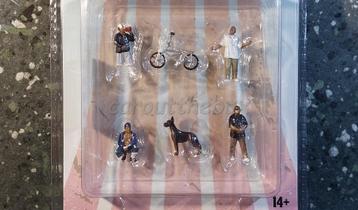 Diorama figuur Lowriders 4 1:64 Amer. diorama AD332 beschikbaar voor biedingen