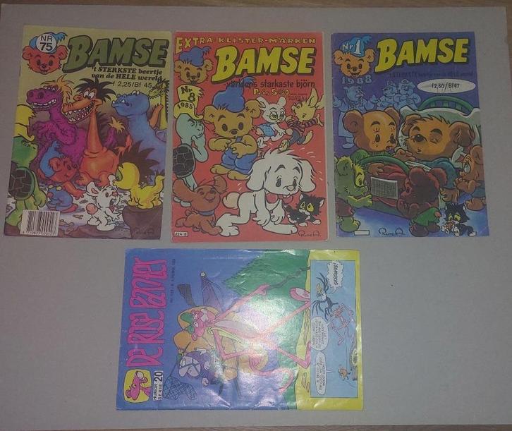 Bamse 1 8 75 en rose panter 20 Humor serie, Boeken, Strips | Comics, Gelezen, Eén comic, Amerika, Ophalen of Verzenden