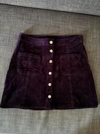 Paars Corduroy rokje maat 40, Maat 38/40 (M), Paars, Ophalen of Verzenden, Zo goed als nieuw