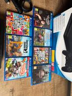 PlayStation 4 Slim 500GB + Games!, Spelcomputers en Games, Ophalen, Met 1 controller, Slim, 500 GB